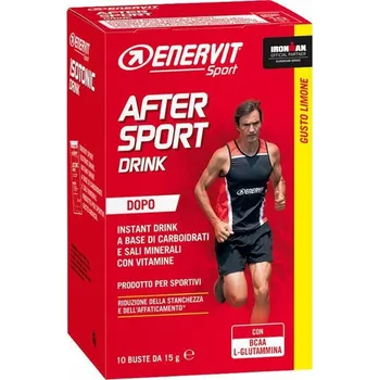 Iontový nápoj Enervit After Sport Drink 10 x 15 g lemon