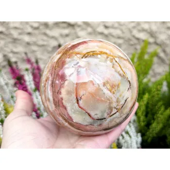 Přírodní kámen Onyx koule 1263g (Pákistán)