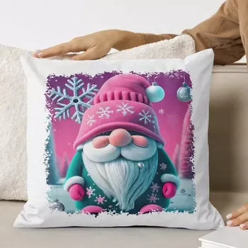 Polštář Polštářek s potiskem vánoční 40x40 cm