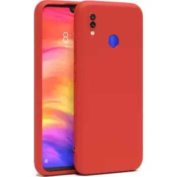 Silikonový kryt pro Xiaomi Redmi Note 7 a 7 Pro - Červený