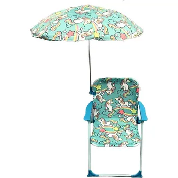 Jídelní židlička Dětská campingová židlička Jednorožec