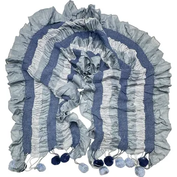 Šála Šála s bambulkami .02