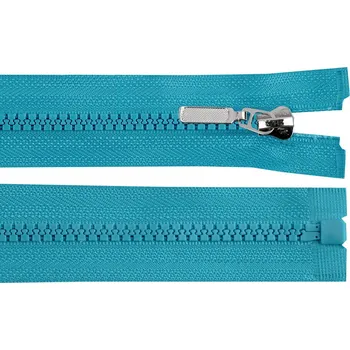 Galanterie Kostěný zip No 5 délka 60 cm s ozdobným jezdcem