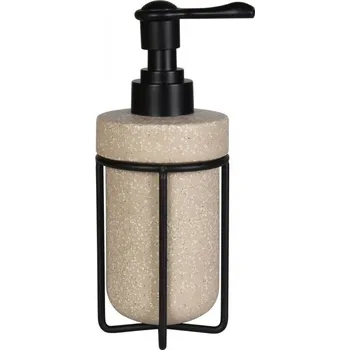 WC štětka Koupelnový keramický set GALADO béžová Mybesthome název: dávkovač na mýdlo