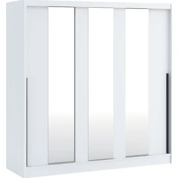 Šatní skříň Nábytek PEGAS s.r.o. Šatní skříň ARIS 3DP3WL, Bílá