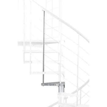 Schodiště Přídavný stupeň pro točité schodiště Minka Spino Zink Smart Přídavný stupeň -schod, pro točité schodiště Spino Zink Smart