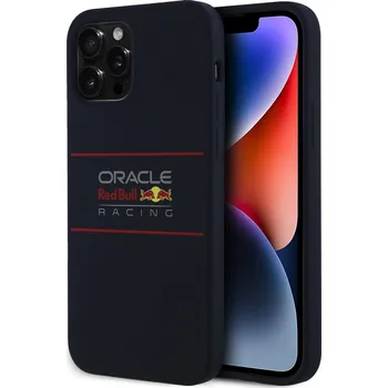 Pouzdro na mobilní telefon Red Bull Silicone Horizontal Logo MagSafe Zadní Kryt pro iPhone 12/12 Pro Tmavě modrý