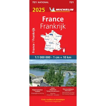 Michelin mapa France (Francie) 1:1 mil.