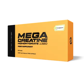 Kreatin Scitec Nutrition Mega Creatine Monohydrate 1320 mg 120 cps