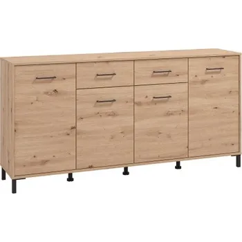 Komoda Široká kombinovaná komoda Lucida - dub artisan