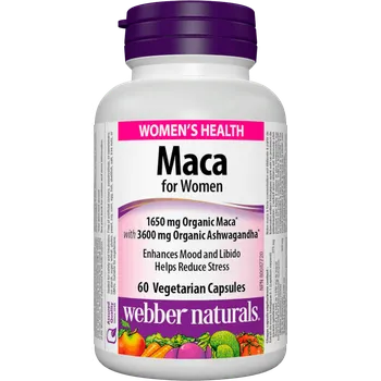 Fitness strava Webber Naturals Maca for Women 60 cps