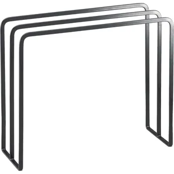 Příborník do zásuvky Černý kovový stojan na utěrky Yamazaki Tower