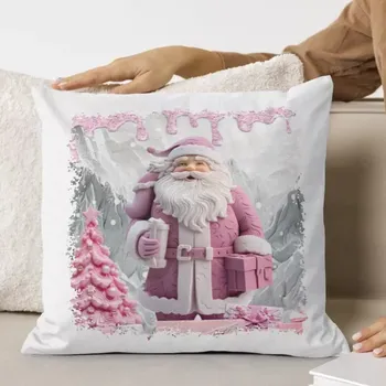 Polštář Polštářek s potiskem vánoční 40x40 cm