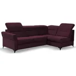 Rozkládací rohová sedačka DENIRO fialová