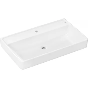 Umyvadlo Hansgrohe Xanuia Q umyvadlo 80x48 cm obdélníkový klasický bílá 61138450