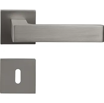 Dveřní kování Dveřní kování Richter RK.E36.MILANO (NIMAT), klika-klika, Otvor pro obyčejný klíč BB, Richter nikl matný