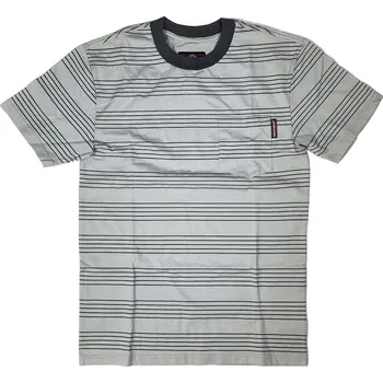 Pánské tričko Pánské tričko INDEPENDENT "Hachure T-Shirt" s kapsičkou Barva: Šedá, Velikost: S