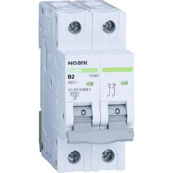 Jistič Noark 100043 Ex9BN 2P B50 Instalační jistič 6 kA, charakteristika B, 50 A, 2pól (Ex9BN 2P B50)