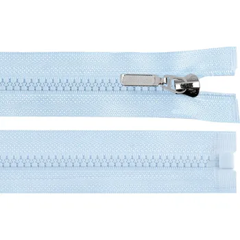 Zip Kostěný zip No 5 délka 70 cm s ozdobným jezdcem