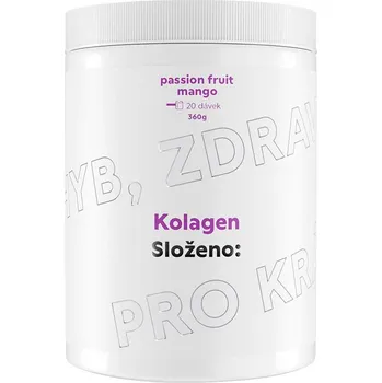 Kloubní výživa Slozeno Složeno: Kolagen 360 g Příchuť: mango, mango-maracuja, passion fruit-mango