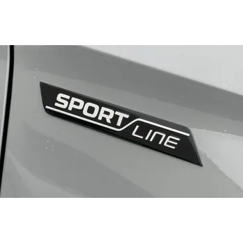 Samolepicí dekorace na vozidlo Boční nápis SportLine pro vozy ŠKODA pravý