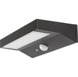 Černé fasádní solární LED svítidlo s pohybovým čidlem Korana 6W IP44 - Rabalux - 77023 - 77023