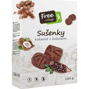 Cukrovinka PERNÍK s.r.o. Sušenky kakaové s kokosem 120g Perník bez lepku 1295