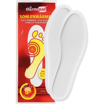 ohřívač rukou ThermoPad® Ohřívač chodidel ThermoPad®, Barva: Vícebarevná, Velikost: 36-37