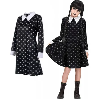 Dětský kostým Wednesday bones 134-146 XL