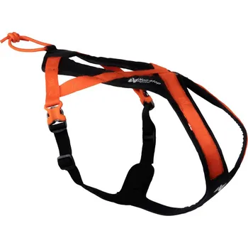 Postroj pro psa Non-stop dogwear Postroj Rush Orange/Black Velikost: 7