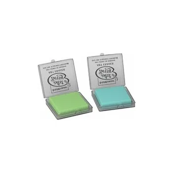 Ořezávátko Pryž tvárlivá ErichKrause v průhledné krabičce světle zelená / světle modrá