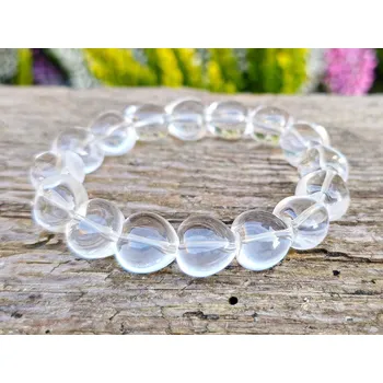 Náramek Náramek křišťál hladký srdce 12mm