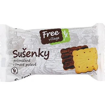 PERNÍK s.r.o. Sušenky polomáčené v tmavé polevě 80g Perník bez lepku 1297