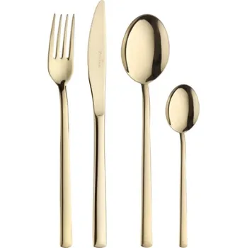 Příbor PINTINOX Sada příborů SYNTHESIS GOLD 24 ks