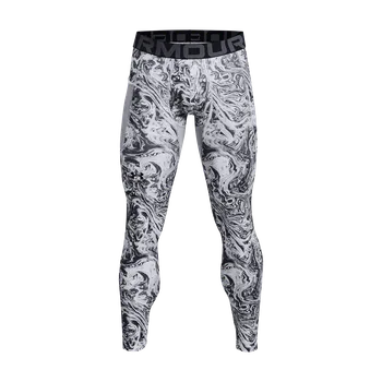 Pánské kalhoty Under Armour Armour HG Printed světle šedá UK M
