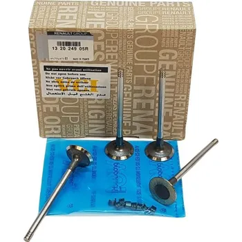 Ventil motoru Výfukový ventil Renault Kangoo 2001-2021 1,5 dCi - sada 4ks, 132024905R