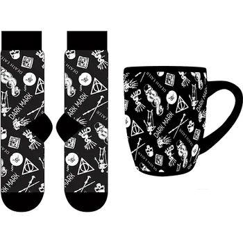 Pyramid International Dárková sada Harry Potter - Černá magie hrnek a ponožky 300ml