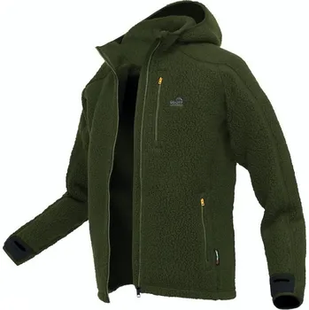 Rybářské oblečení Geoff Anderson Teddy mikina s kapucí zelená