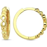 Lillian Vassago Zlaté kroužkové náušnice, nekonečno 1,5 cm LLV98-GER059