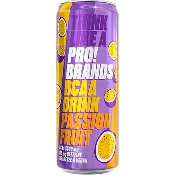 Aminokyselina ProBrands Pro! Brands BCAA Drink Bcaa 330 ml Příchuť: passion fruit (maracuja)