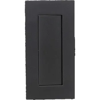 Dveřní kování Mušle pro posuvné dveře RICHTER RK.MUS.005.(CE), RICHTER černá