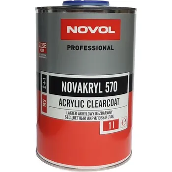 Novol Novakryl 570 Acrlylic Clearcoat 1L