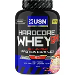USN Hardcore Whey gH 2000 g Příchuť: jahoda