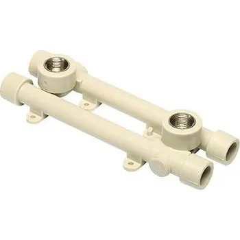 Vodovodní potrubí WAVIN EKOPLASTIK PPR univerzální nástěnný komplet 20mm, 1/2", svařovací, voda, PP-R