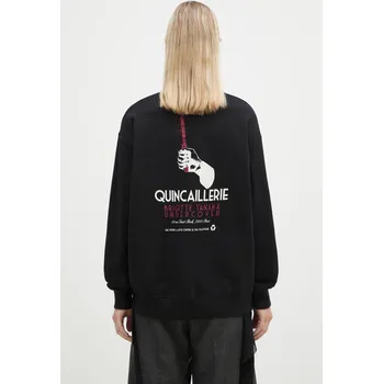 Dámská mikina Bavlněná mikina Undercover C/S dámská, černá barva, s potiskem, UC2D1894.3, S, 99X