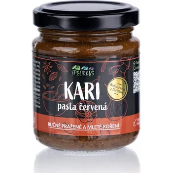 Rostlinný olej 1 Kari pasta červená 100 g The Pelikans