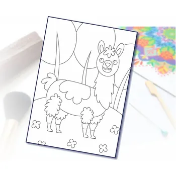 Radost v písku Šablona na pískování alpaka Varianta: A5 (148 x 210 mm)