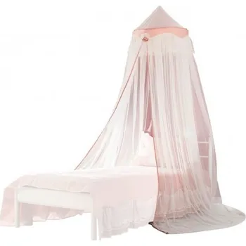 Nebesa nad postýlku Nebesa nad postel Ballerina - lososová/bílá