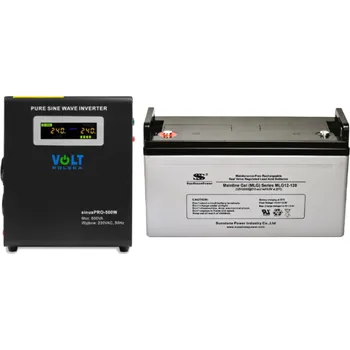 Záložní zdroj Záložní zdroj 300W, sinusPRO-500W + AKU 120Ah