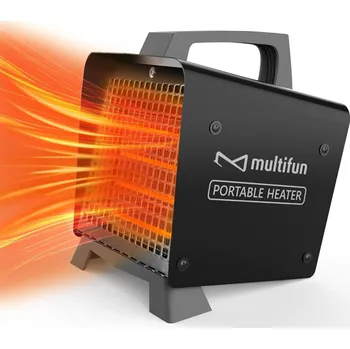 Interex design Přenosný ohřívač MULTIFUN 2000W / Černý matný